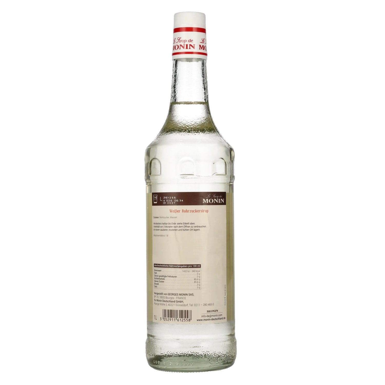 Le Sirop de Monin SUCRE TUBE 1l