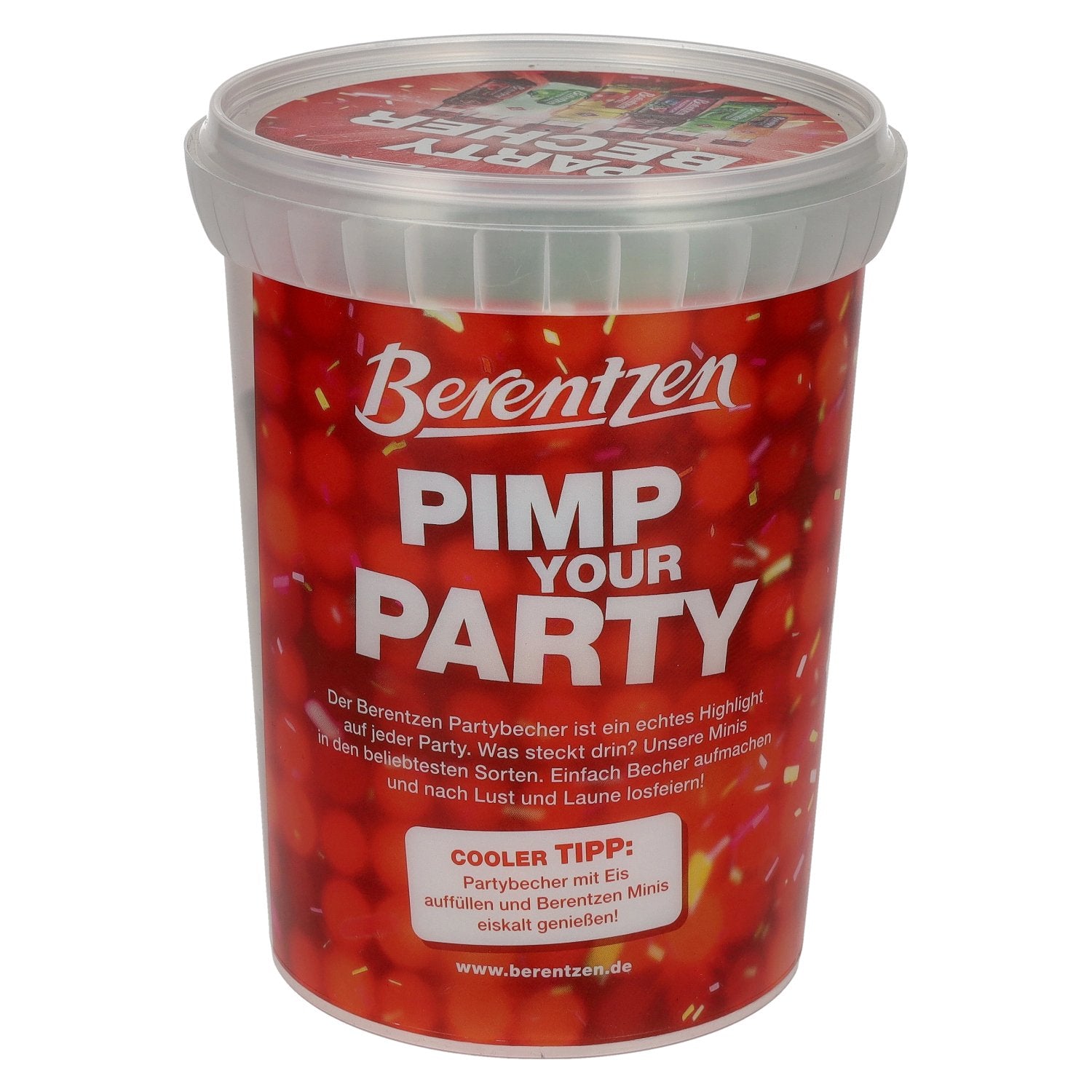 Berentzen Party Becher 16,3% Vol. 27x0,02l PET