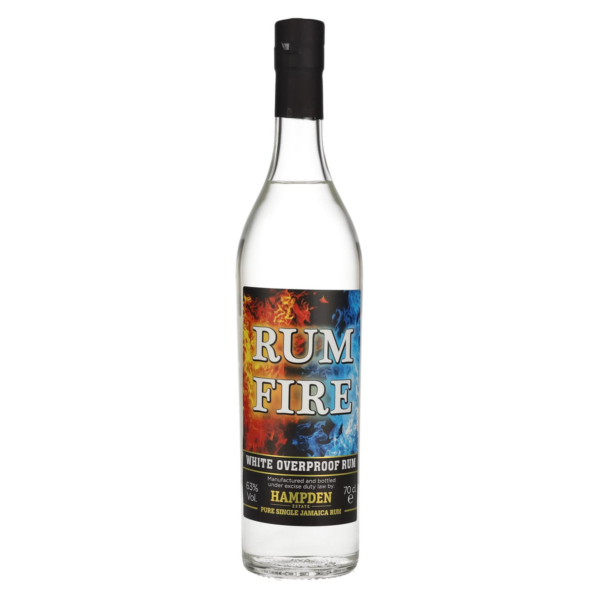 Hampden Estate Rum FIRE White Overproof Rum 63% Vol. 0,7l