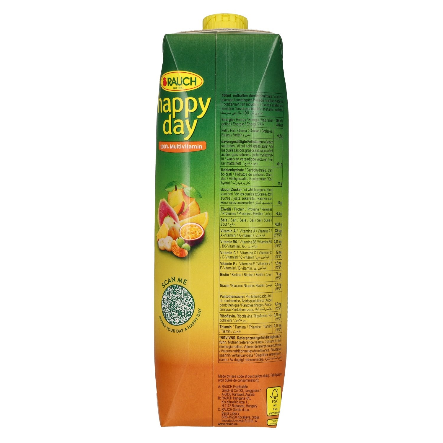 Happy Day Multivitamin 100% 1 litre