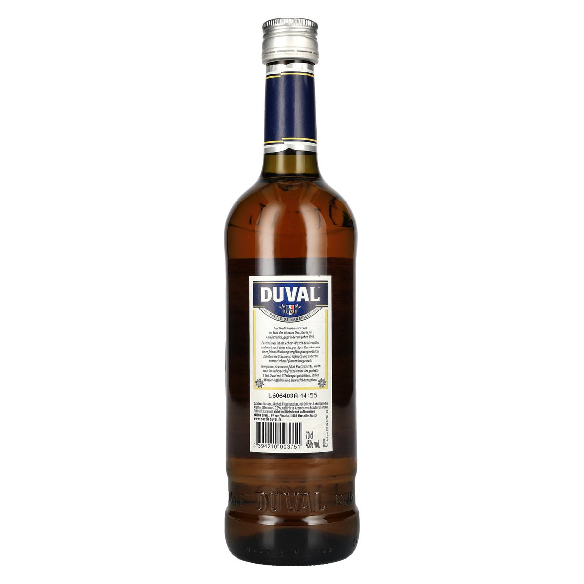 Duval Pastis de Marseille 45% vol. 0,7l