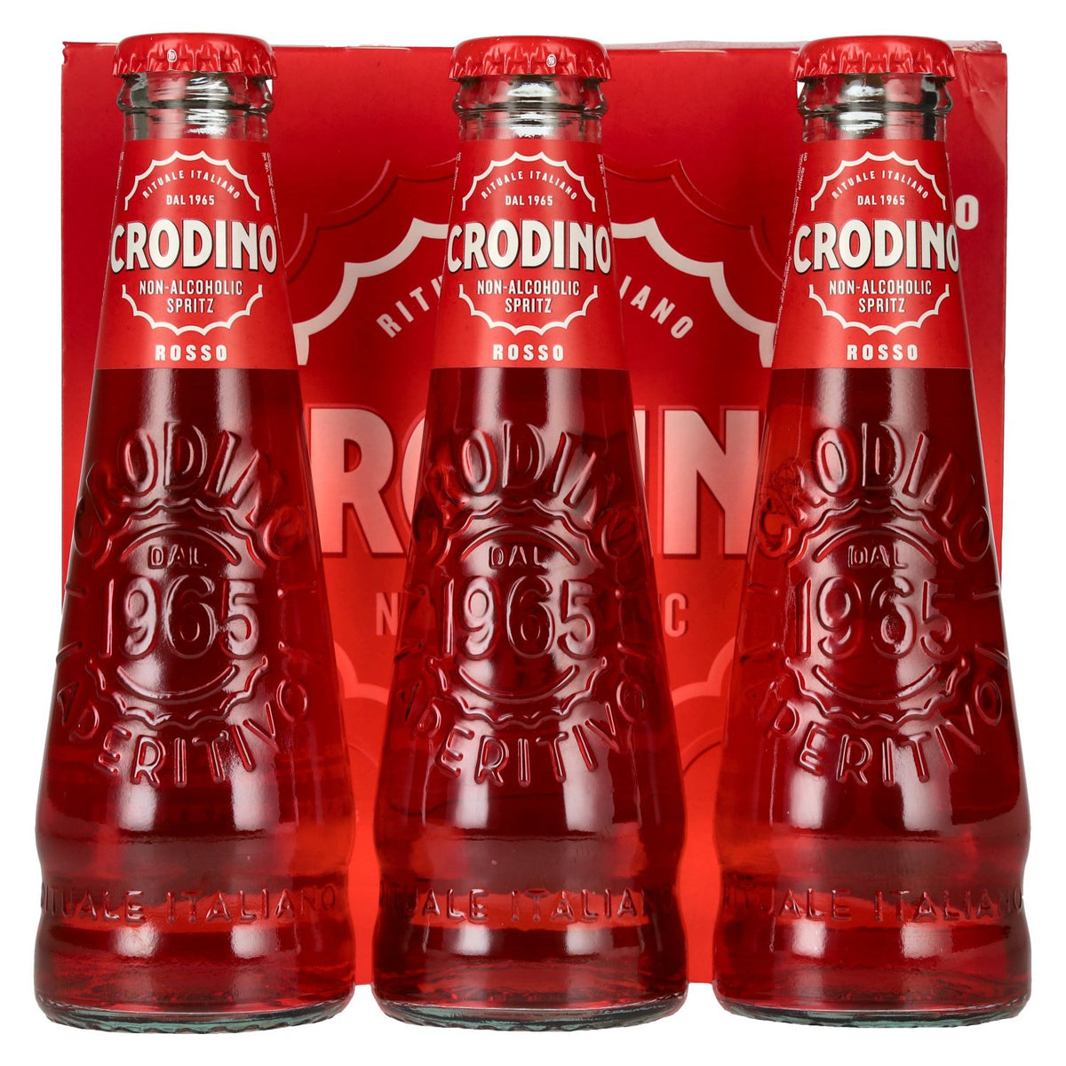 Crodino Rosso Non-Alcoholic Spritz 3 x 0.175 l