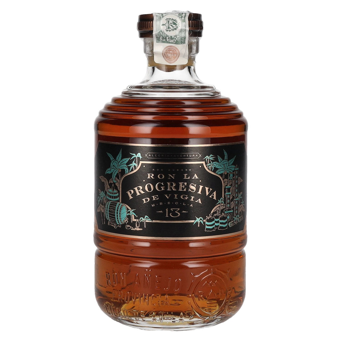 Ron La Progresiva De Vigia Mezcla 13, rhum à 41 % vol., 0,7 l