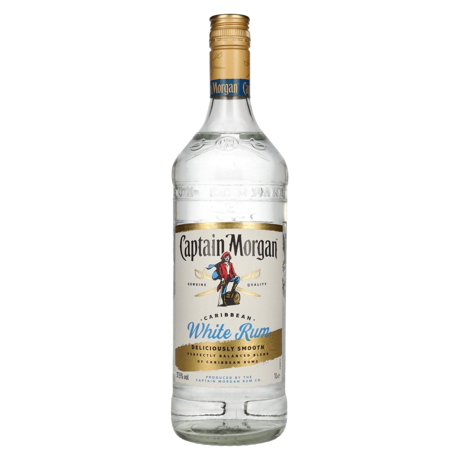 Captain Morgan White Rum 37,5% vol. 1l
