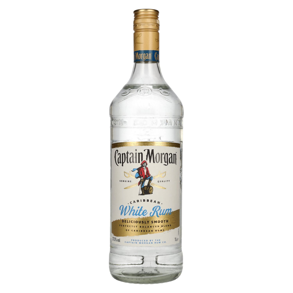 Captain Morgan White Rum 37,5% vol. 1l