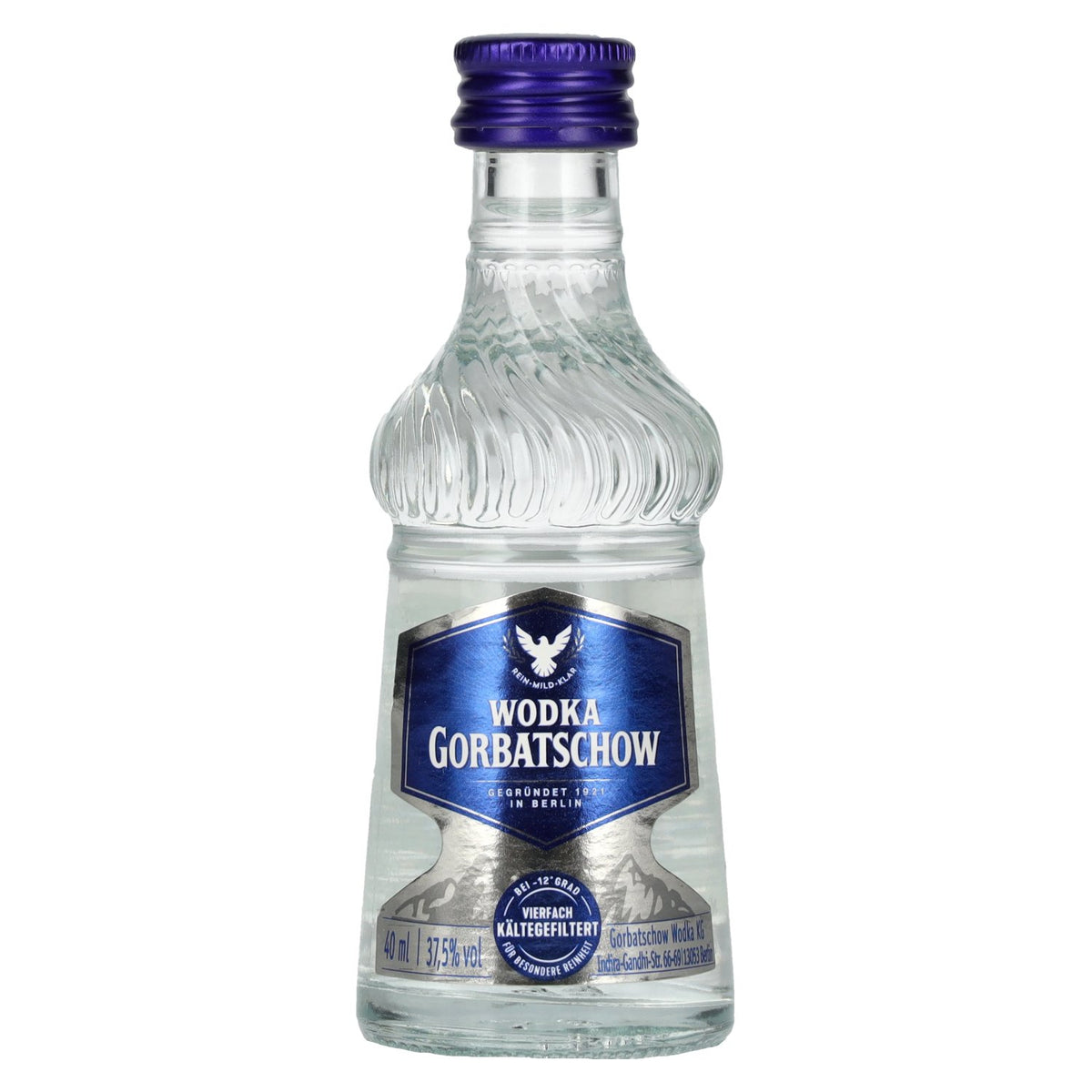 Gorbatschow Wodka 37,5% vol. 0,04l
