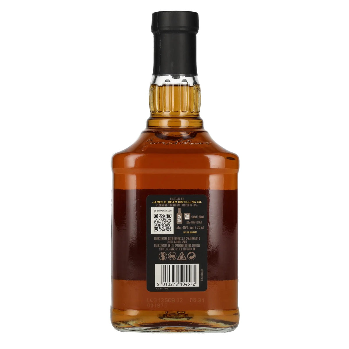 Jim Beam BLACK Kentucky Straight Bourbon Whiskey 45% Vol. 0,7l