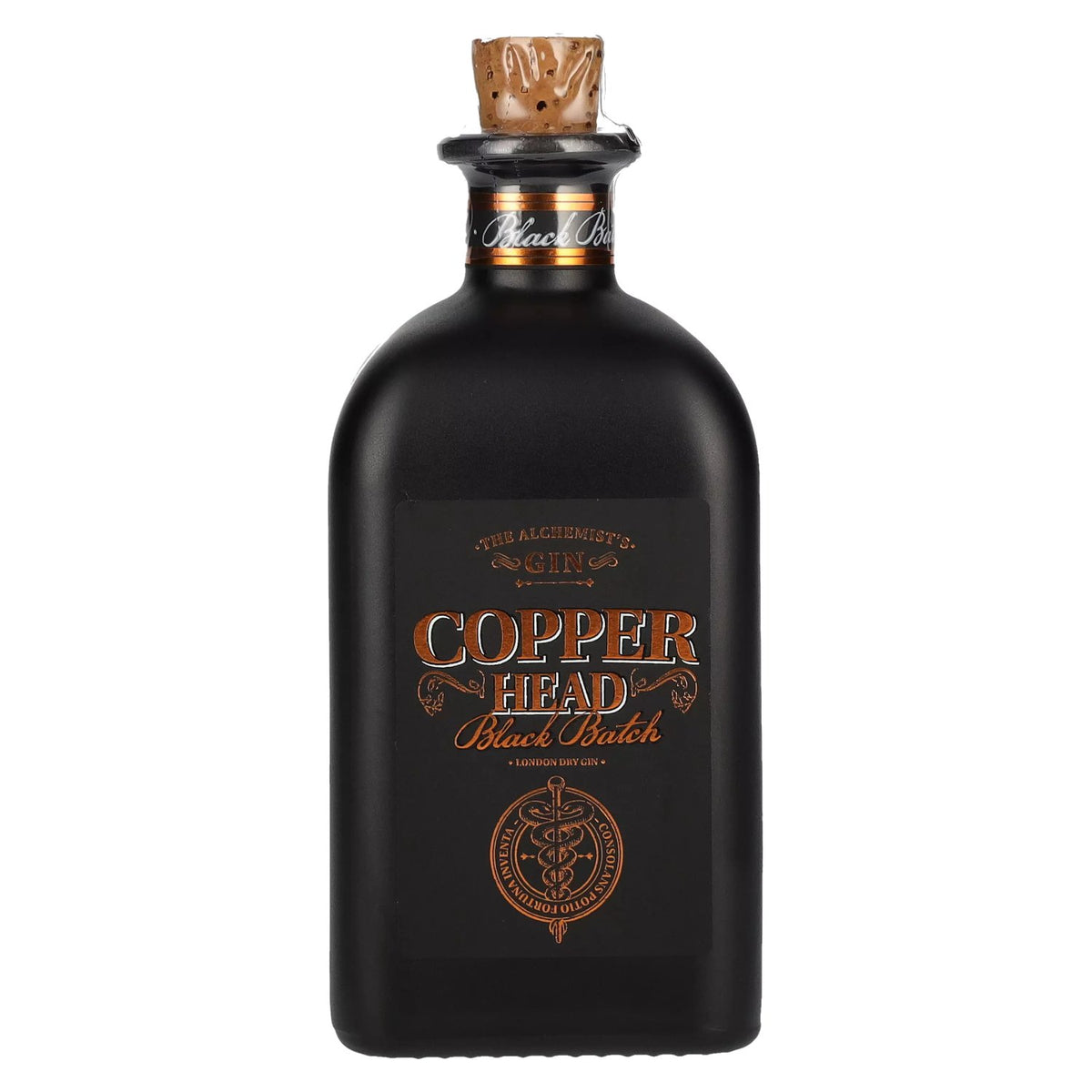 Copperhead Gin London Dry BLACK BATCH 42% ABV 0.5l