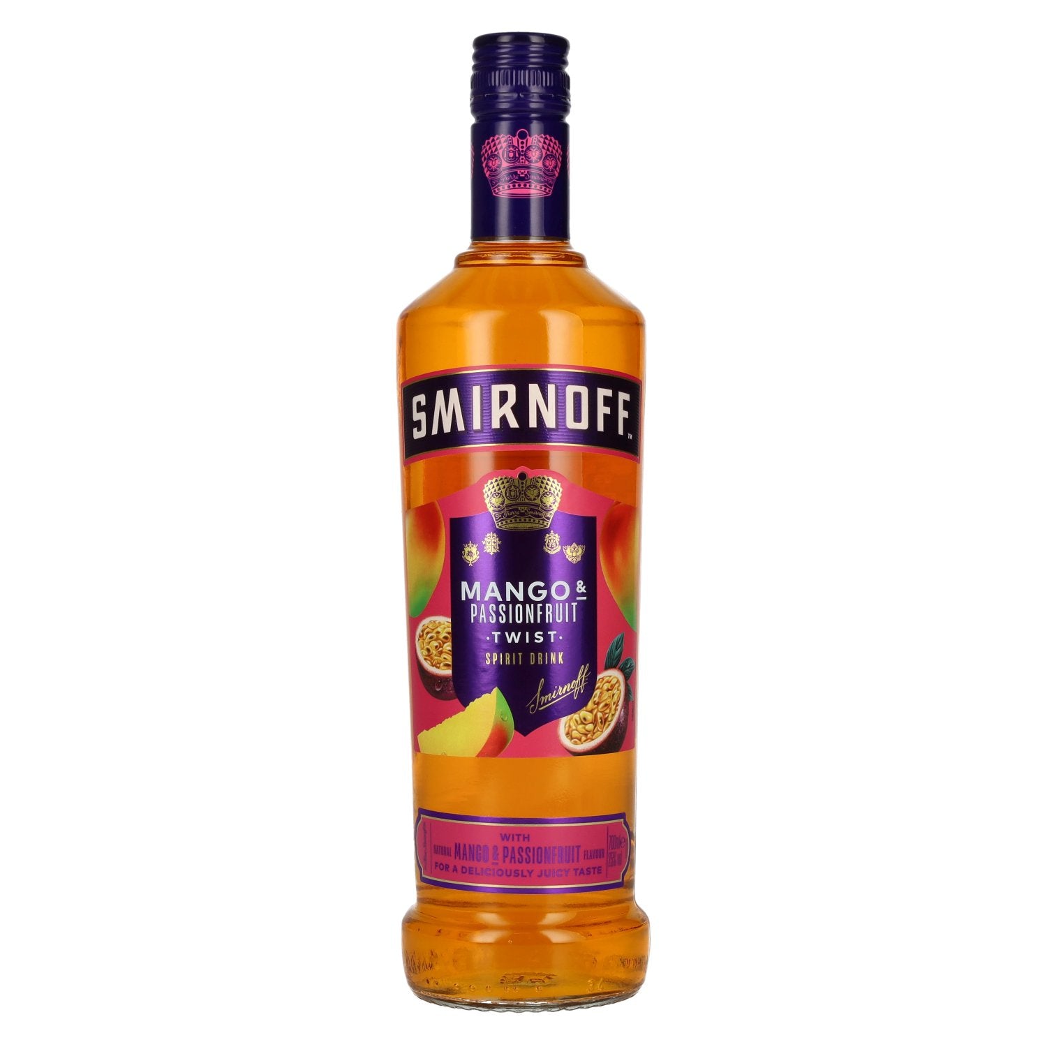 Smirnoff Vodka MANGO &amp; PASSIONFRUIT TWIST Spirit Drink 25% vol. 0,7l