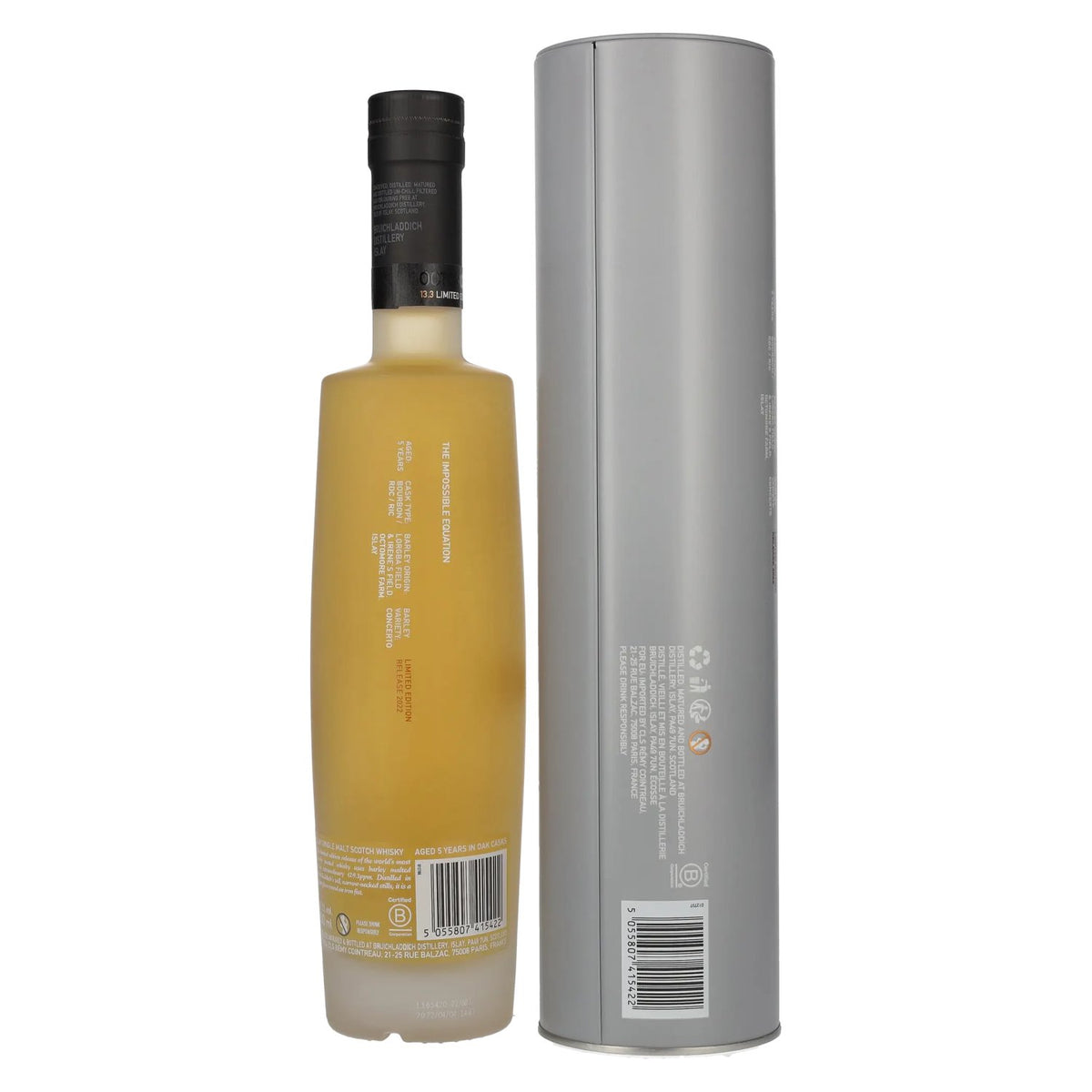 Octomore EDITION: 13.3 Super Heavily Peated Islay Barley 2022 61,1% Vol. 0,7l in Tinbox