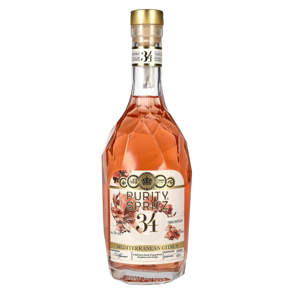 Purity SPRITZ 34 Times Distilled Mediterranean Citrus 30% vol. 0,7l