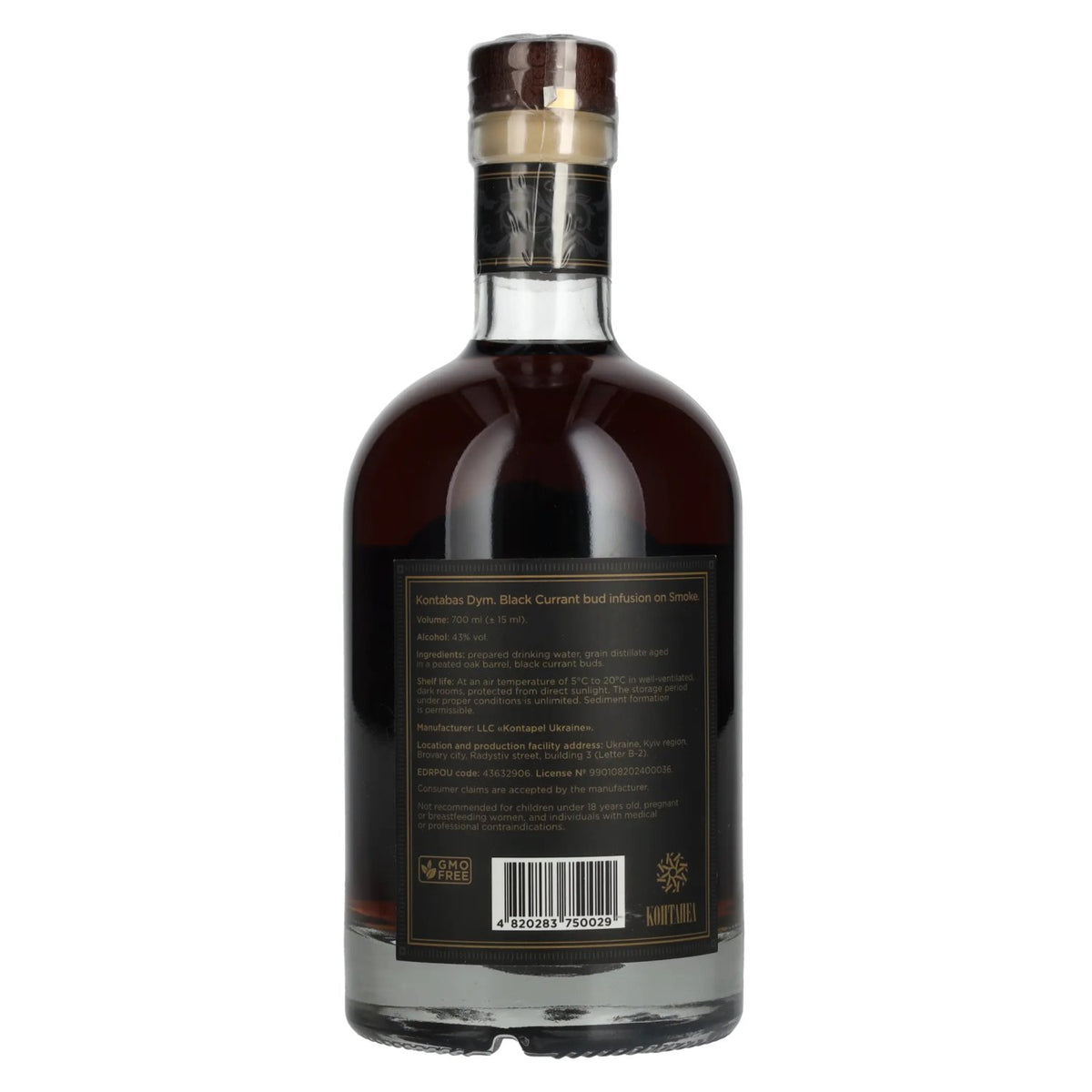 Kontapel Kontabas Smoke 43% Vol. 0,7l