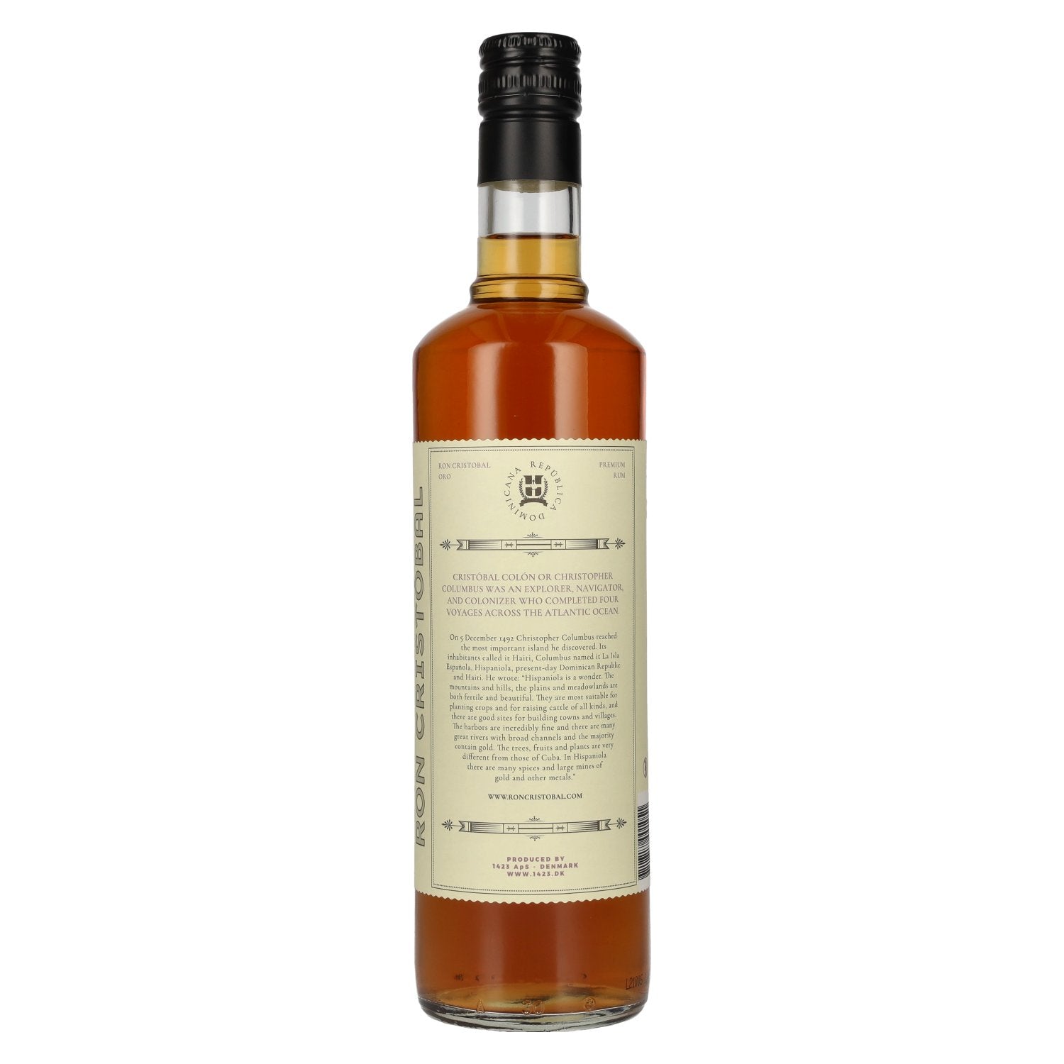 Ron Cristóbal ORO Rhum 38% vol. 0,7l
