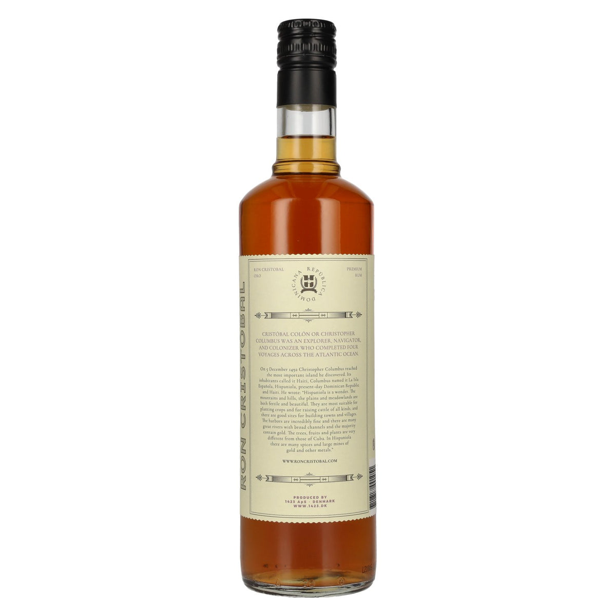 Ron Cristóbal ORO Rhum 38% vol. 0,7l