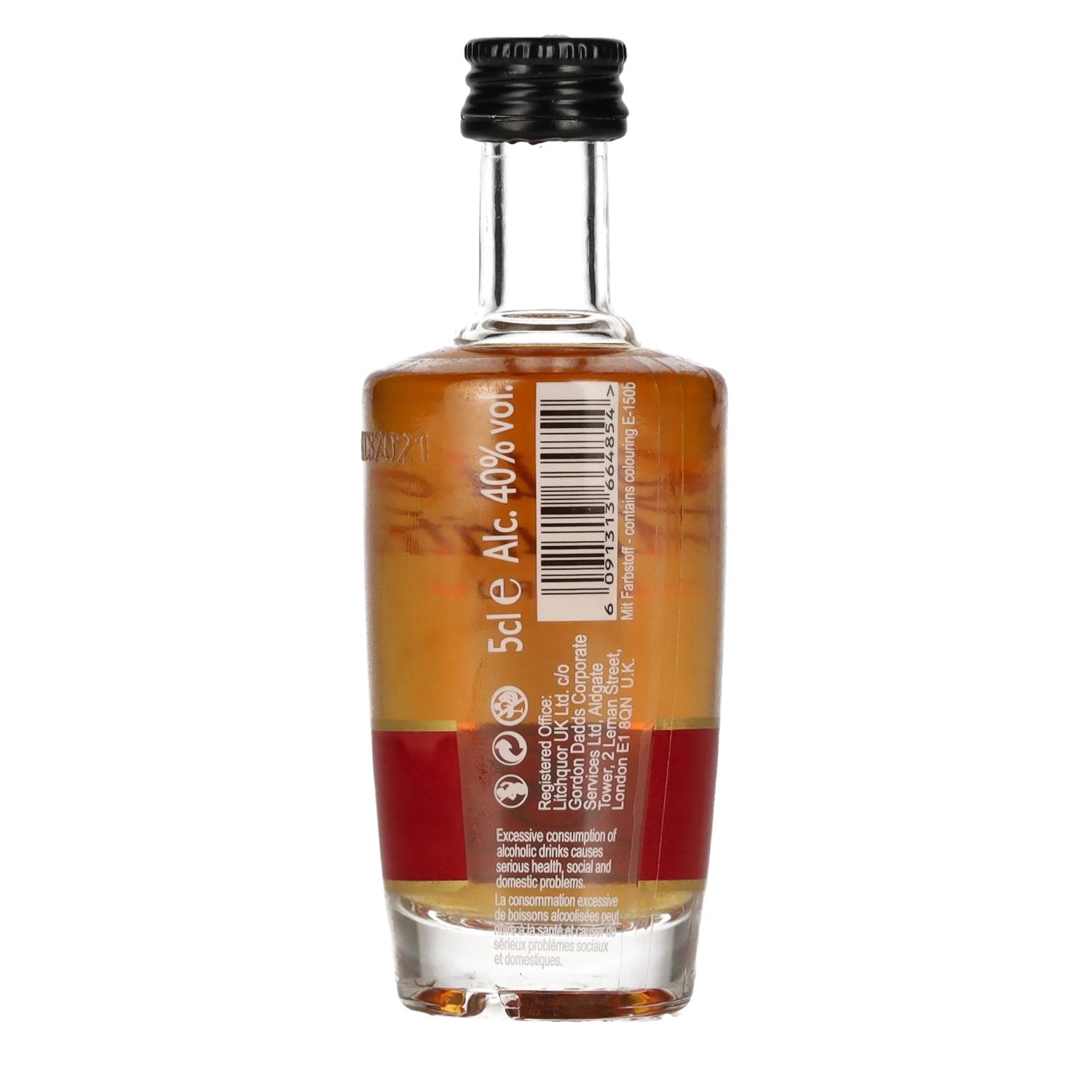 Gold of Mauritius 8 Solera Dark Rum 40% Vol. 0,05l
