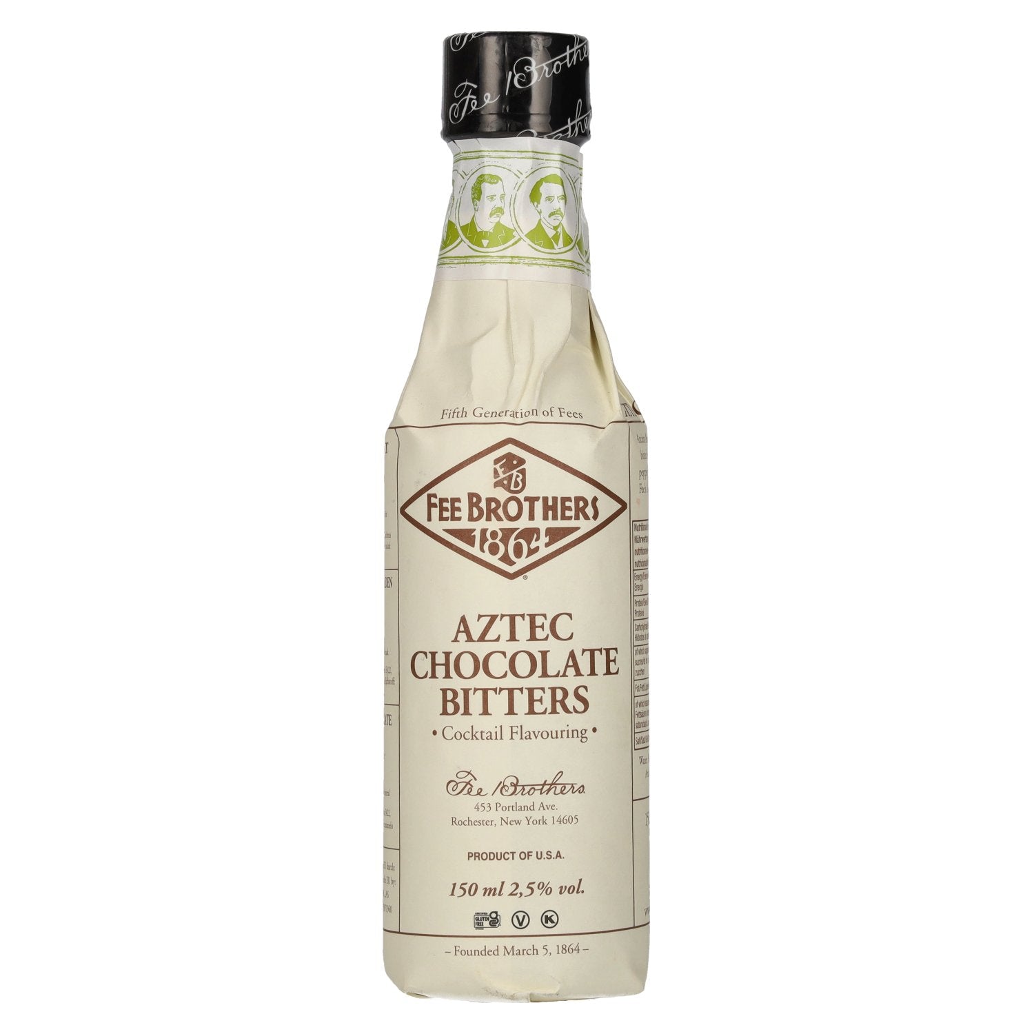 Fee Brothers Aztec Chocolate Bitters 2.5% ABV 0.15l