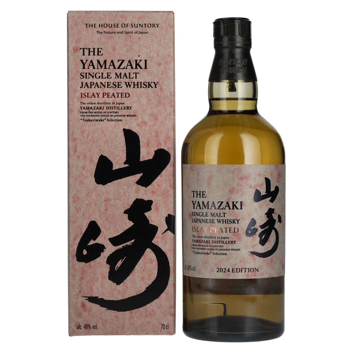 Suntory The Yamazaki ISLAY PEATED Tsukuriwake Selection Single Malt Japanese Whisky 2024 48% Vol. 0,7l in gift box