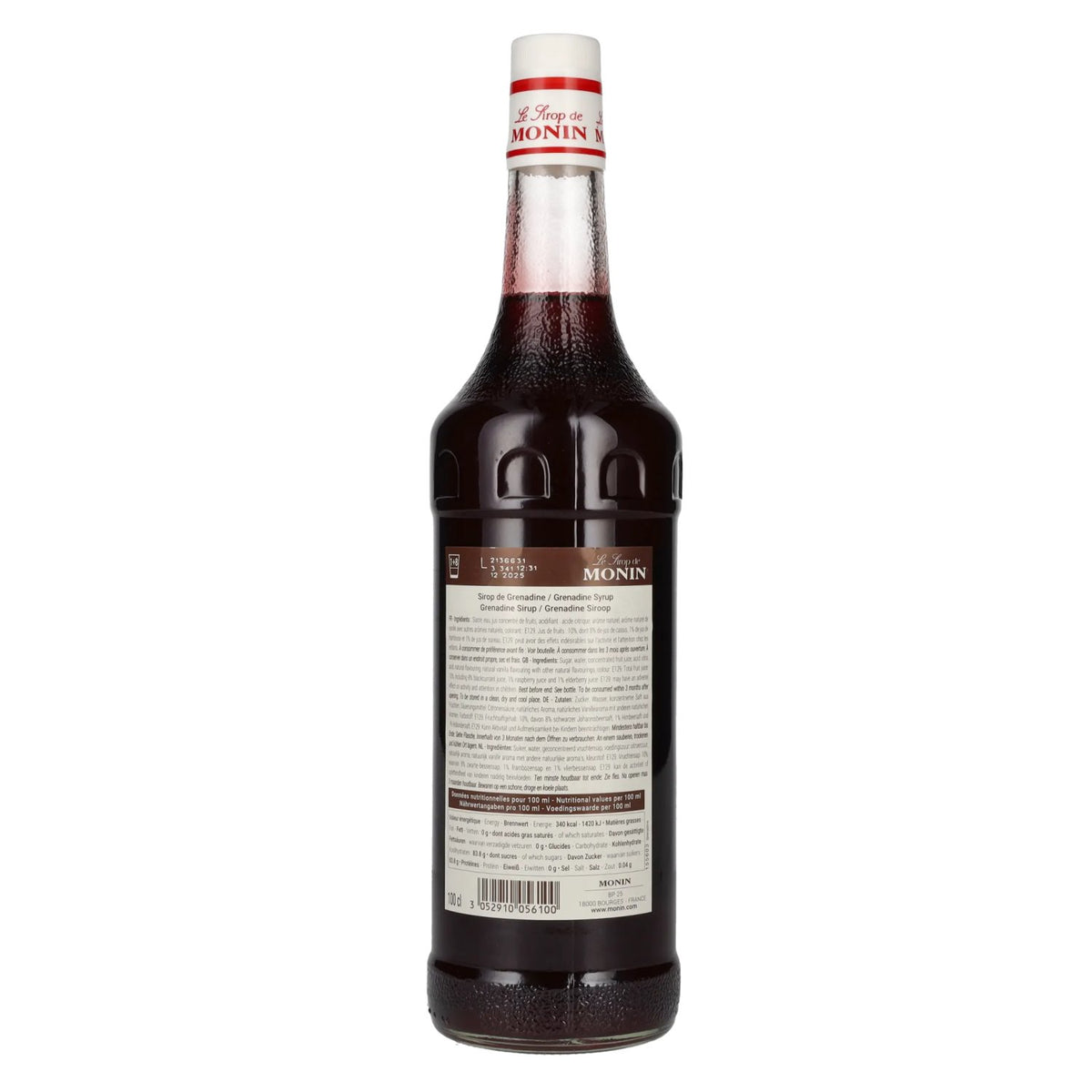 Le Sirop de Monin GRENADINE 1l PET