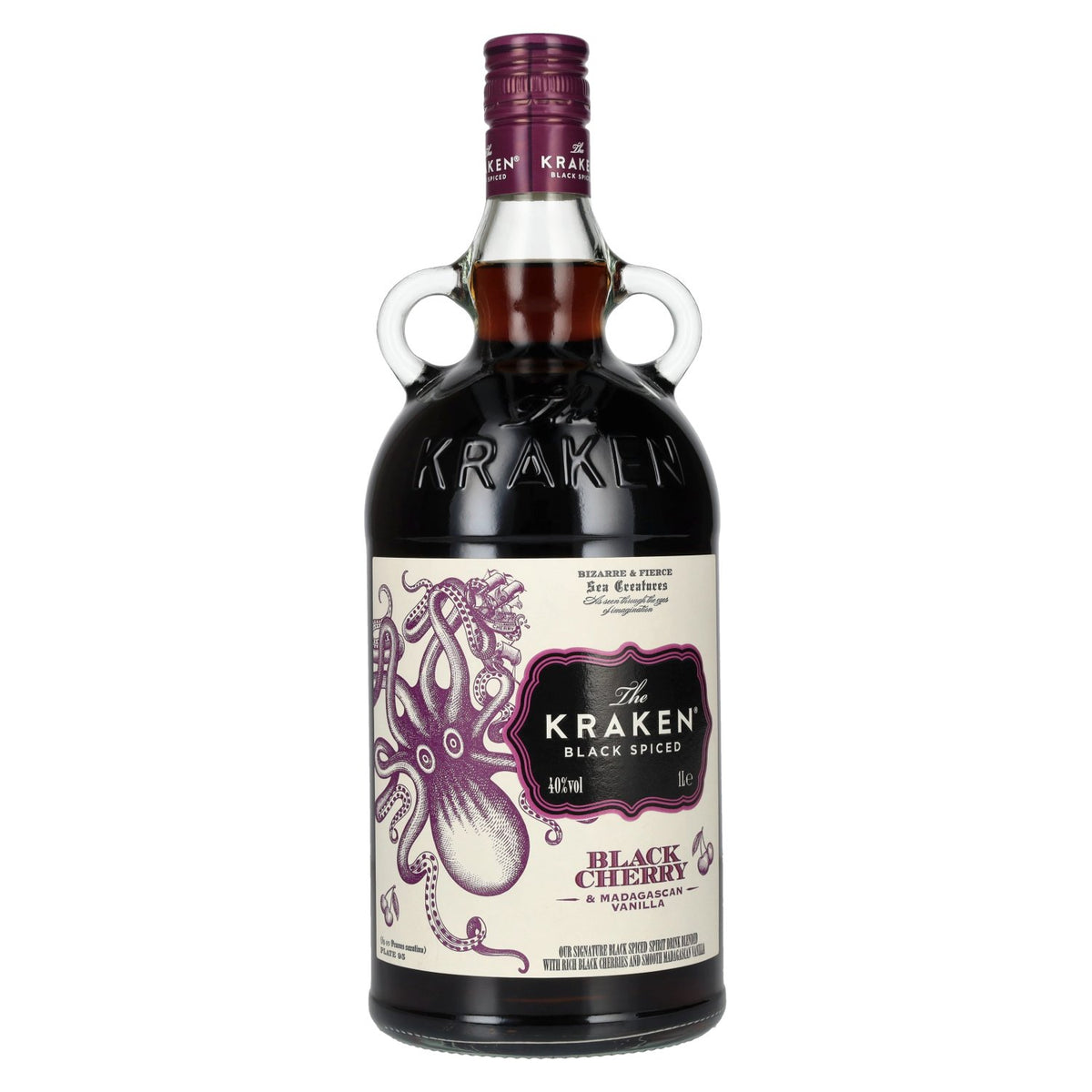 The Kraken Black Spiced Black Cherry & Madagascan Vanilla 40% Vol. 1l