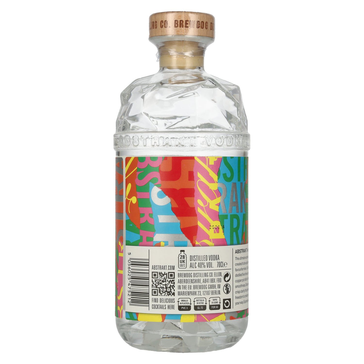 BrewDog ABSTRAKT PURITY X SMOOTHNESS Vodka 40% Vol. 0,7l
