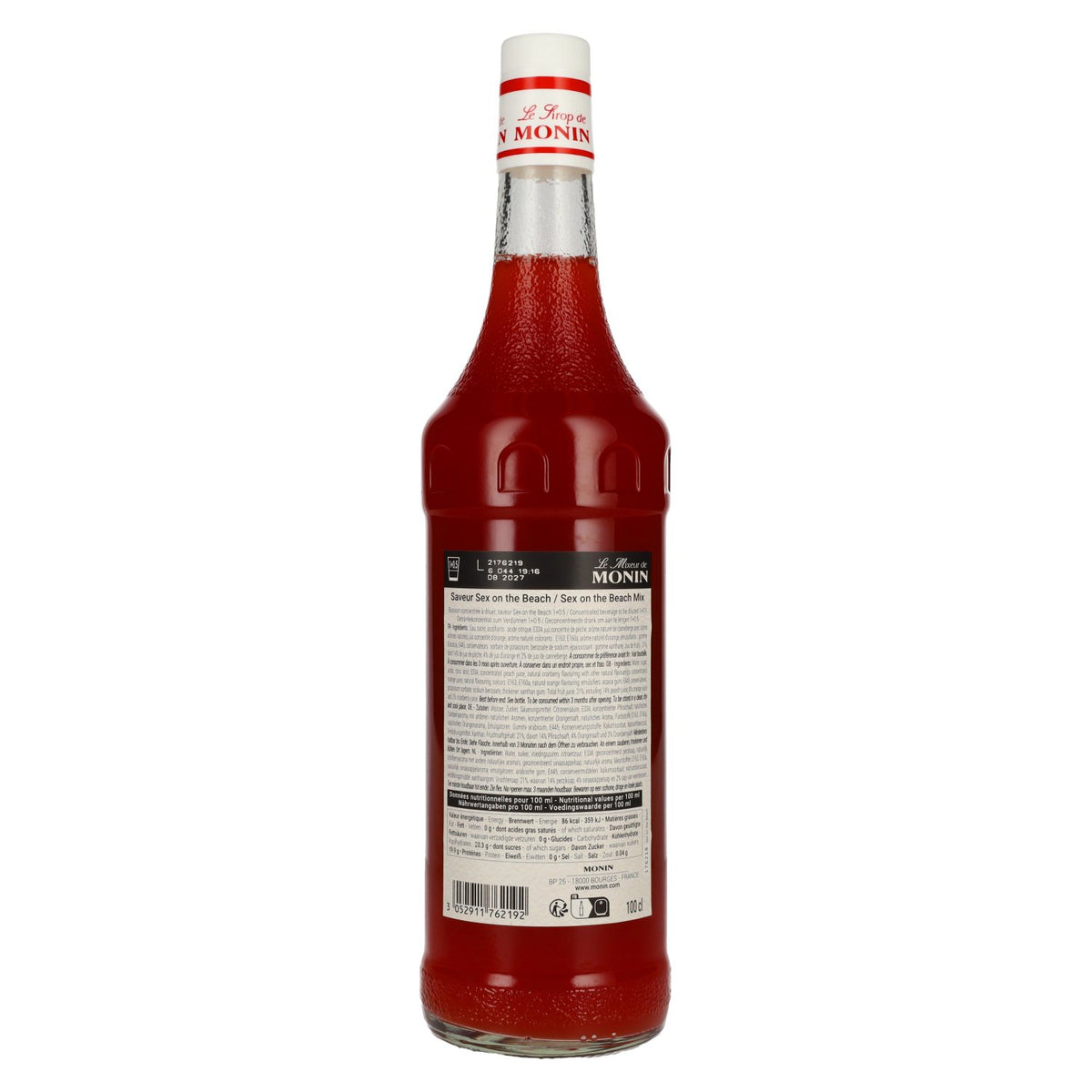 Le Mixeur de Monin SEX ON THE BEACH MIX, mélangeurs pour cocktails, 1 l