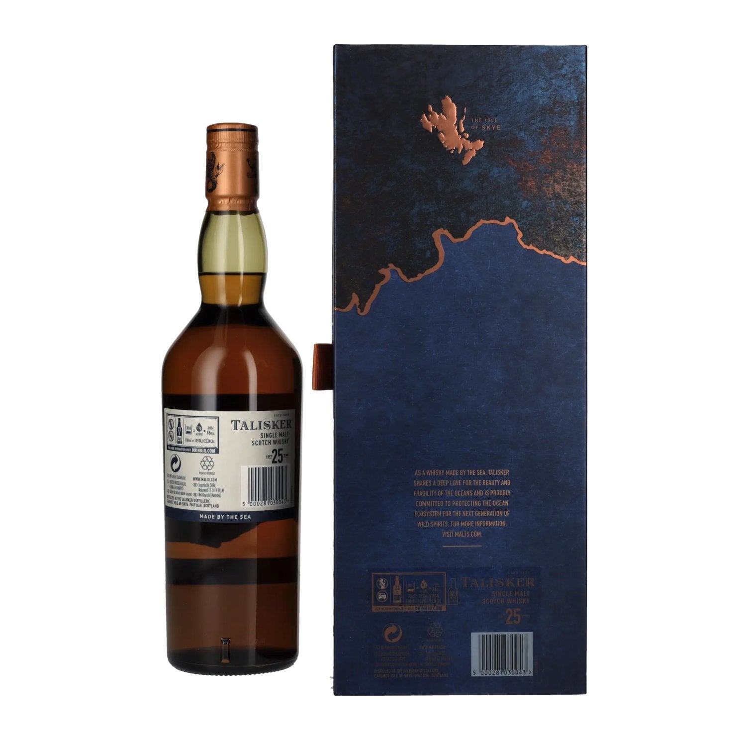 Talisker 25 Years Old Single Malt Whisky 45,8% Vol. 0,7l in gift box