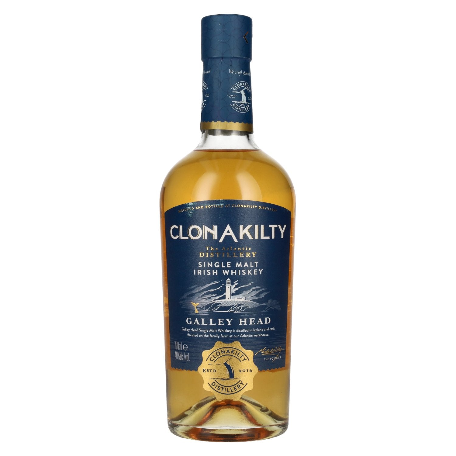 Clonakilty GALLEY HEAD Single Malt Irish Whiskey 40% Vol. 0,7l