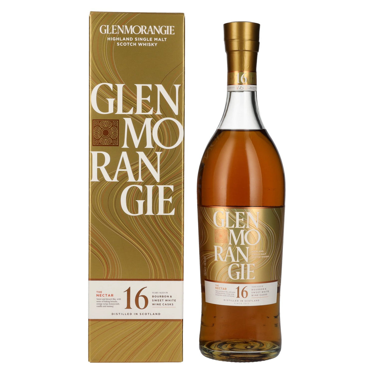 Glenmorangie 16 Years Old THE NECTAR Highland Single Malt 46% Vol. 0,7l in gift box