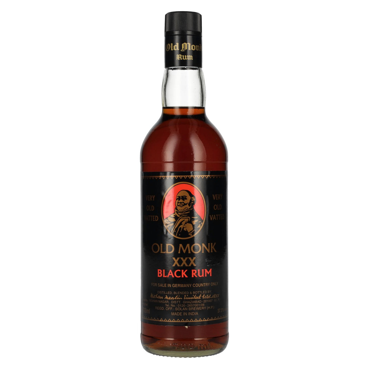 Rhum Old Monk XXX Black 37,5 % vol. 0,7 l