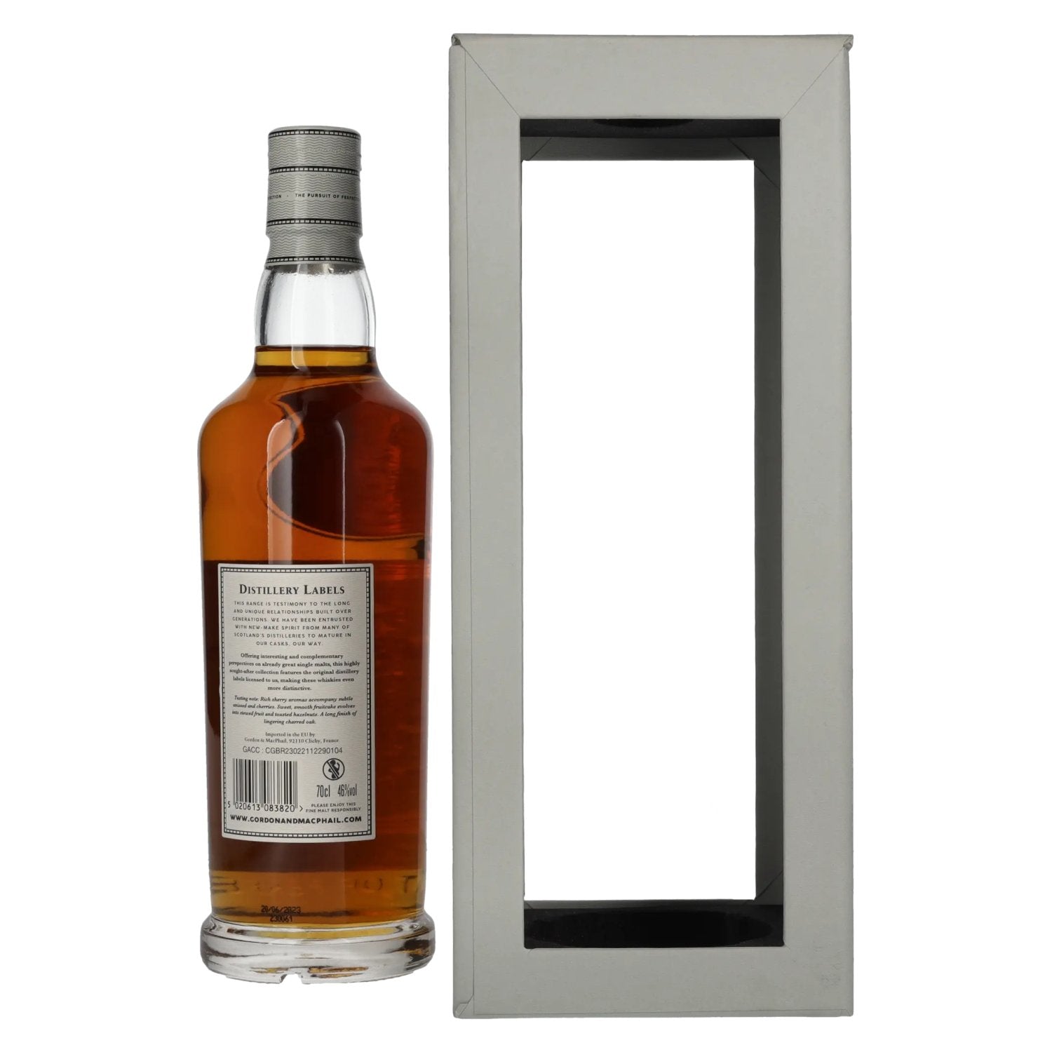 Gordon &amp; MacPhail LINKWOOD 25 Years Old Distillery Labels 46% vol. 0,7l en coffret cadeau