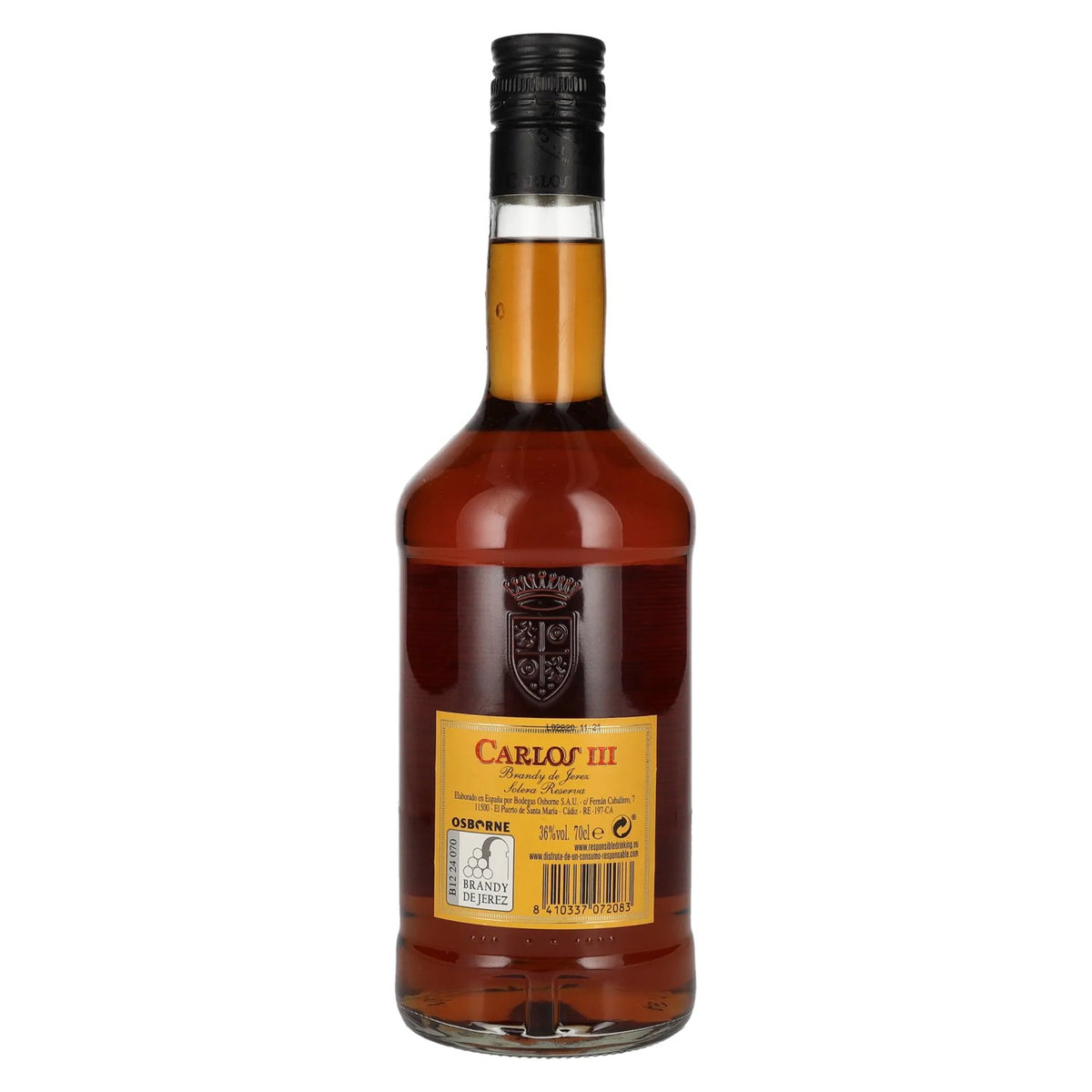 Carlos III Solera Reserva Brandy de Jerez 36% Vol. 0,7l