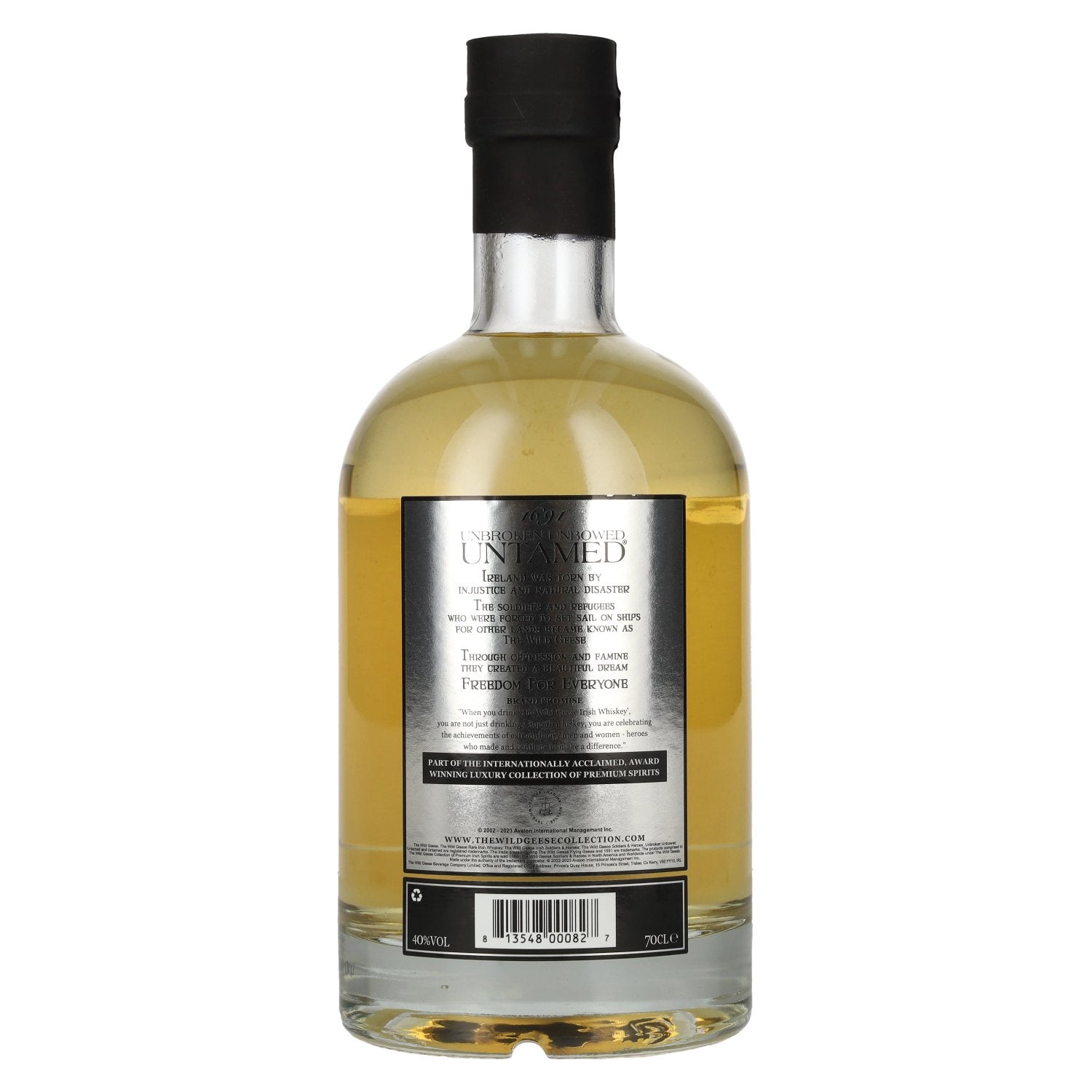 The Wild Geese Classic Blend Untamed Irish Whiskey 40% vol. 0,7l
