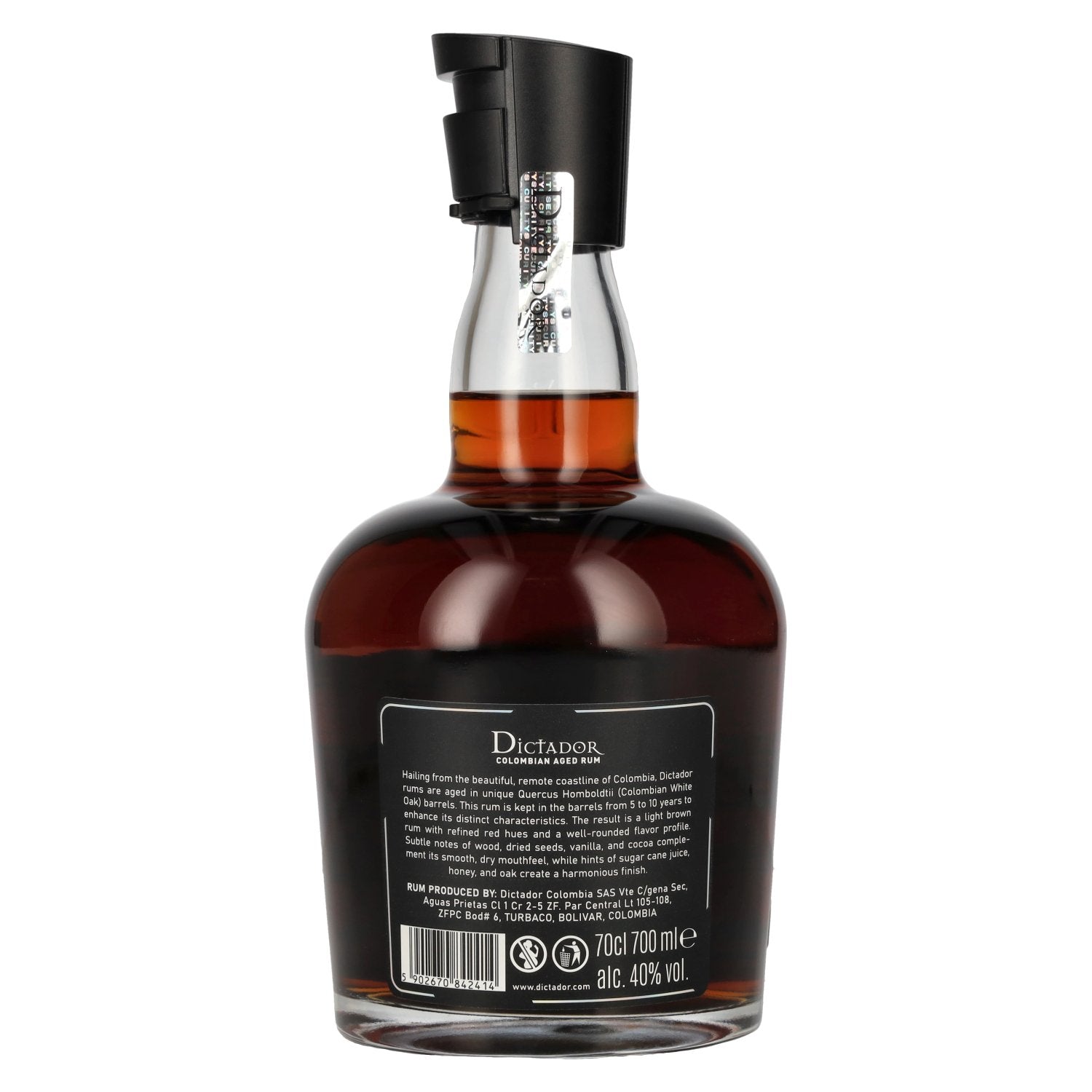 Dictador 10 ICÓNICA RESERVA Roner Colombiano 40% Vol. 0,7l