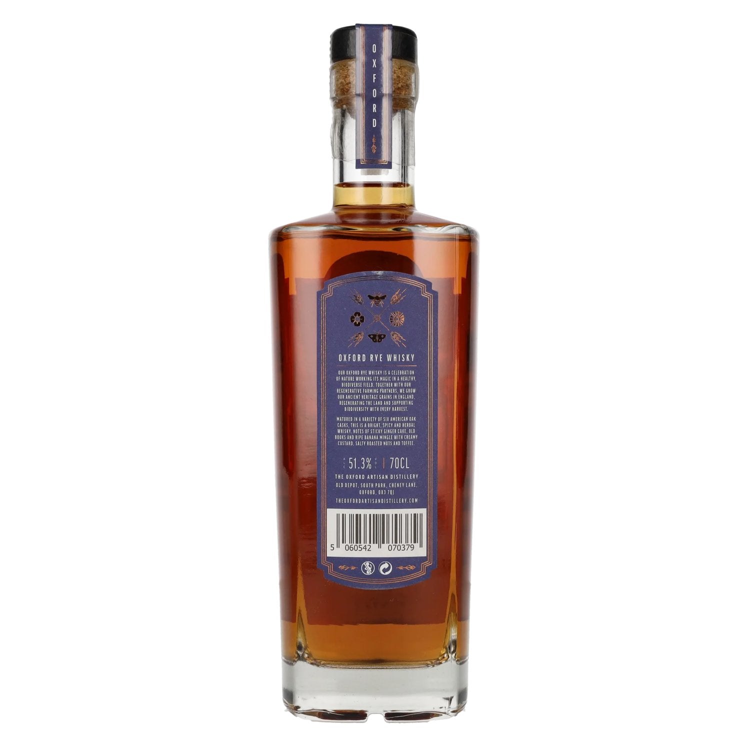 Oxford Rye THE GRADUATE Whisky Batch No. 4 51,3% Vol. 0,7l
