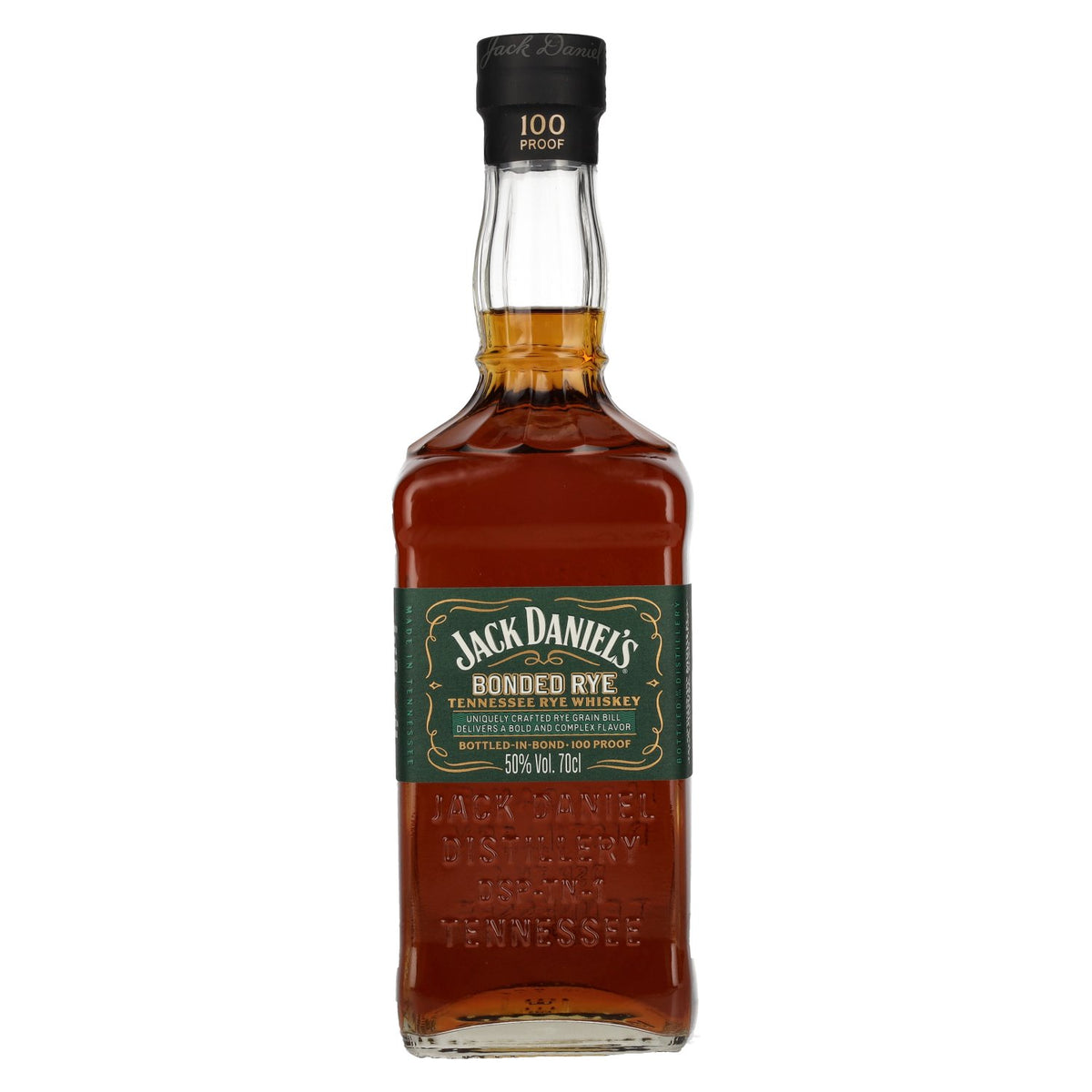Jack Daniel's BONDED RYE Tennessee Rye Whiskey BOTTLED-IN-BOND 50% vol. 0,7l