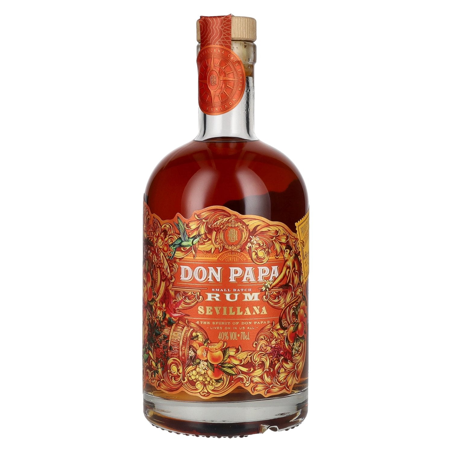 Don Papa Rum Sevillana 40% ABV 0.7 l