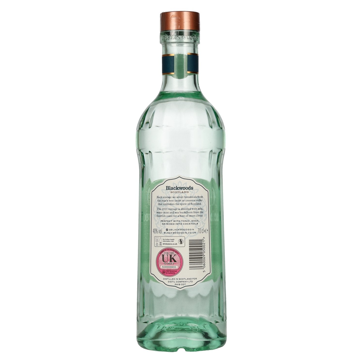 Blackwoods Premium Grain Vodka 40% Vol. 0,7l