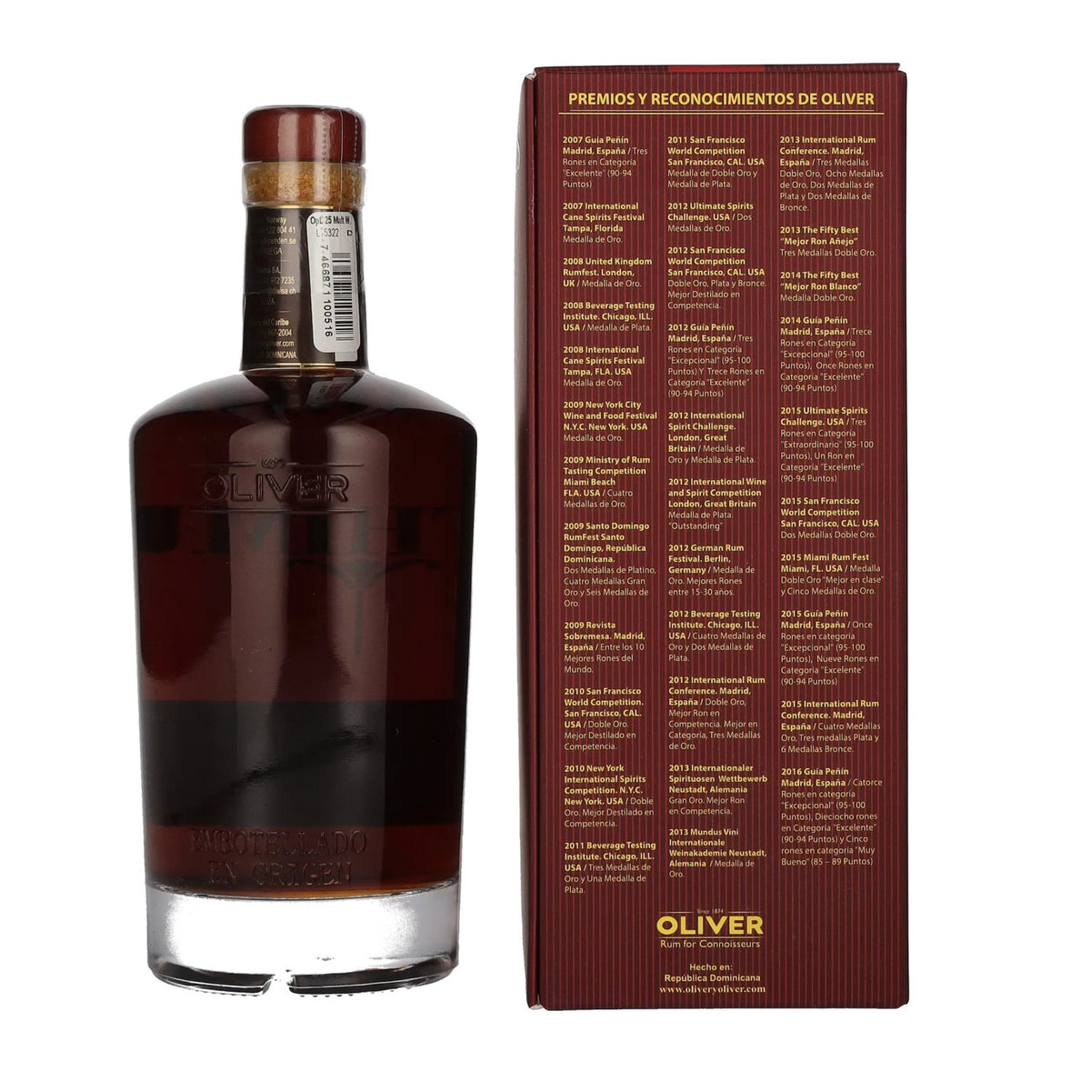 Opthimus 25 Años Malt Whisky Finish 43% Vol. 0,7l in Geschenkbox