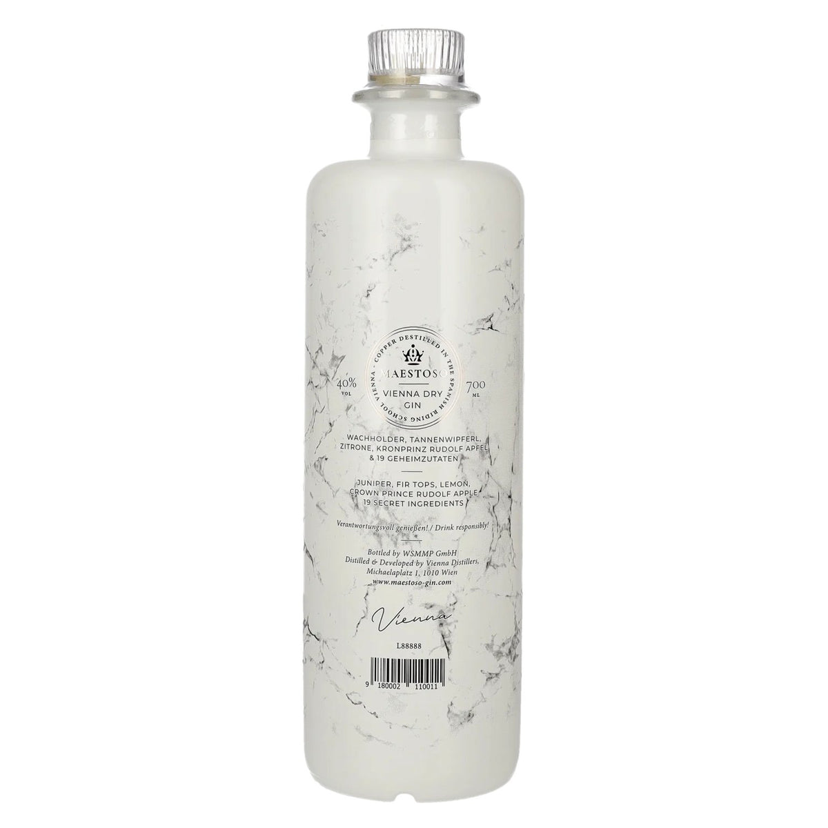 Maestoso Vienna Dry Gin 40% Vol. 0,7l