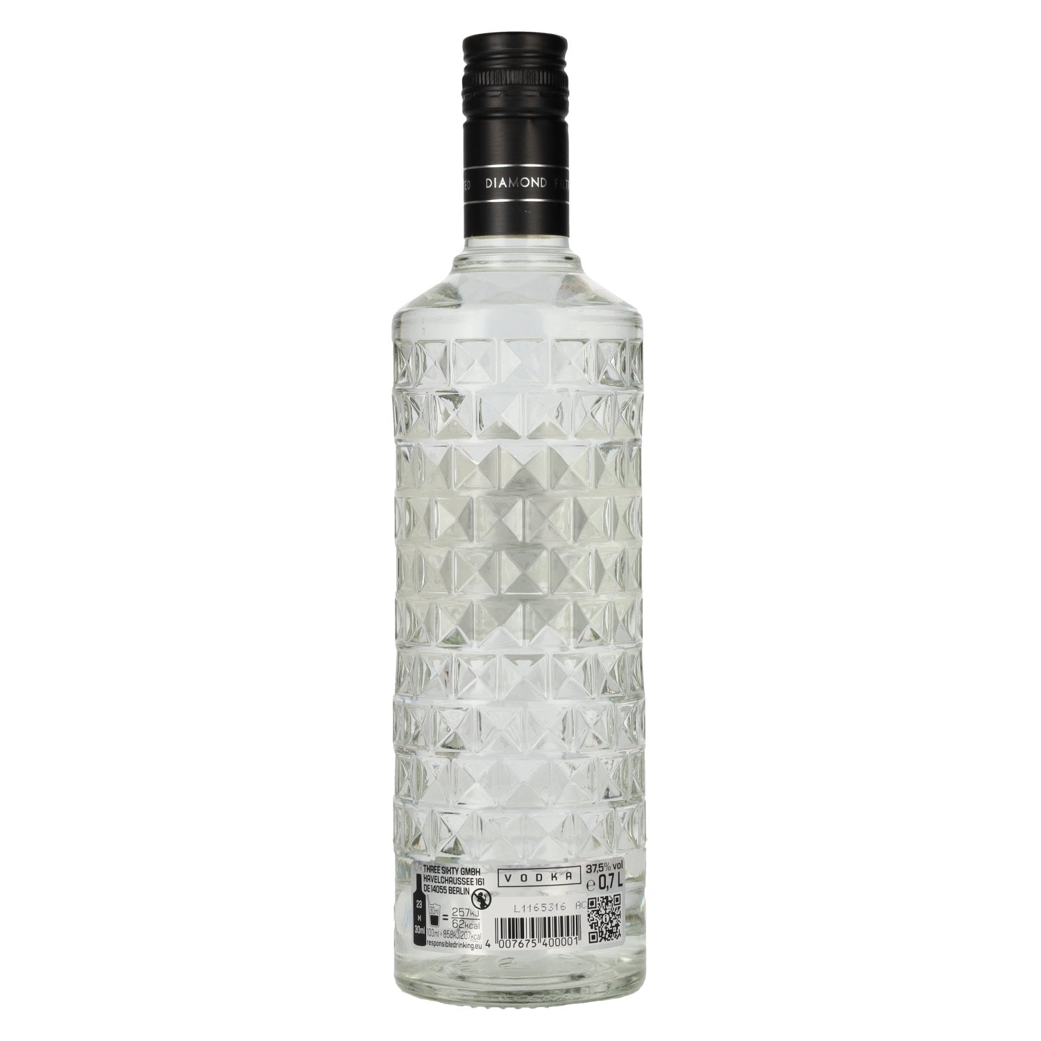 Three Sixty Vodka 37,5% Vol. 0,7l