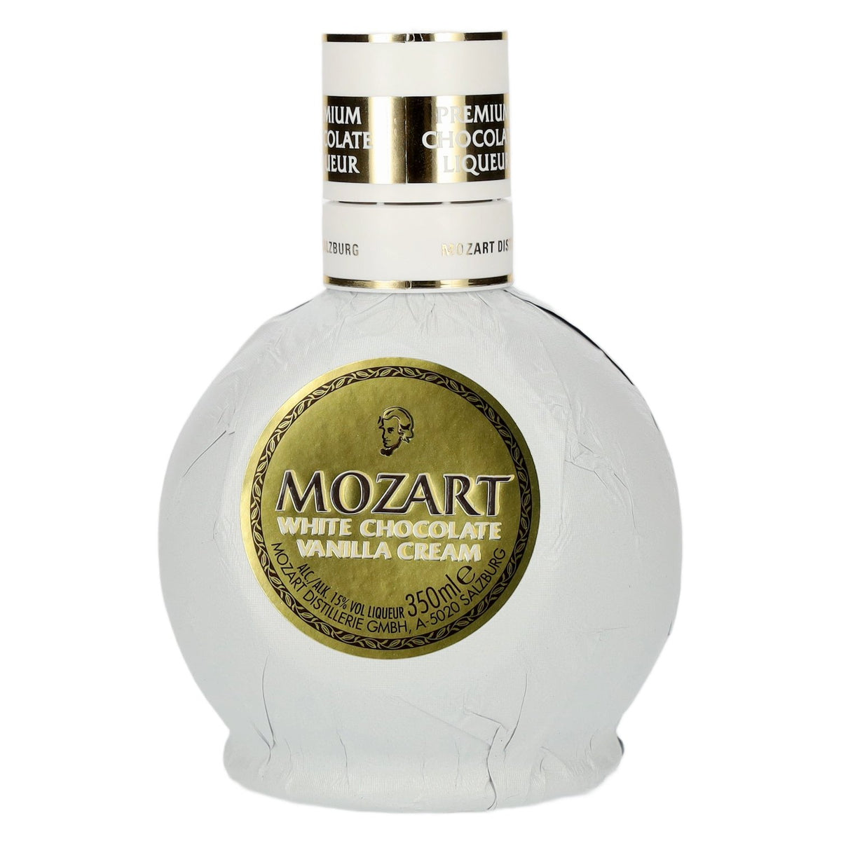Mozart Chocolat blanc et crème à la vanille 15 % vol. 0,35 l
