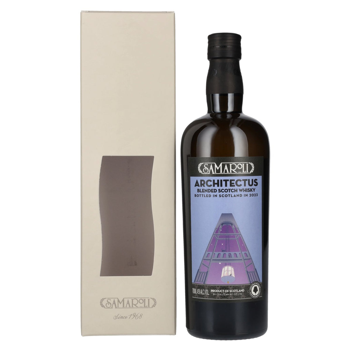 Samaroli ARCHITECTUS Blended Malt Scotch Whisky 2023 45% Vol. 0,7l in gift box