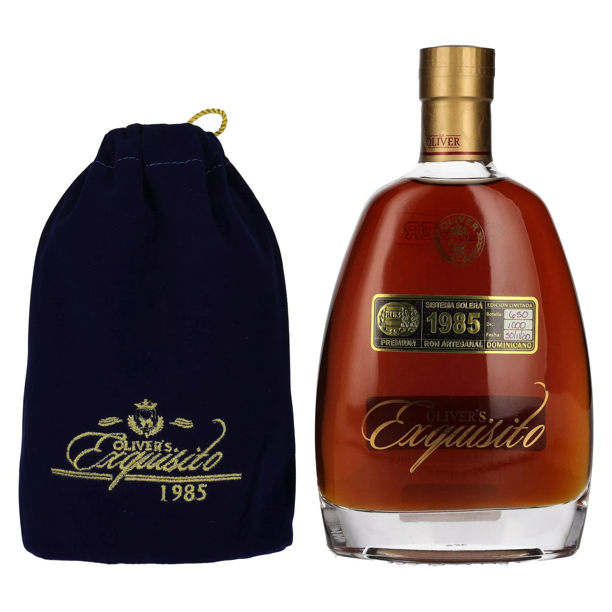 Oliver's Exquisito Sistema Solera Ron 1985 40% vol. 0,7l
