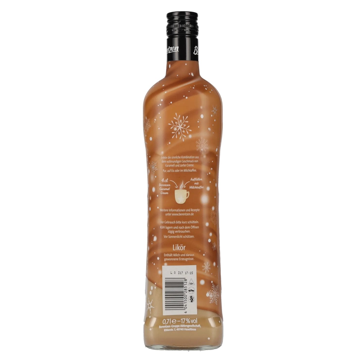 Berentzen Caramel Cream Liqueur 17% Vol. 0,7l