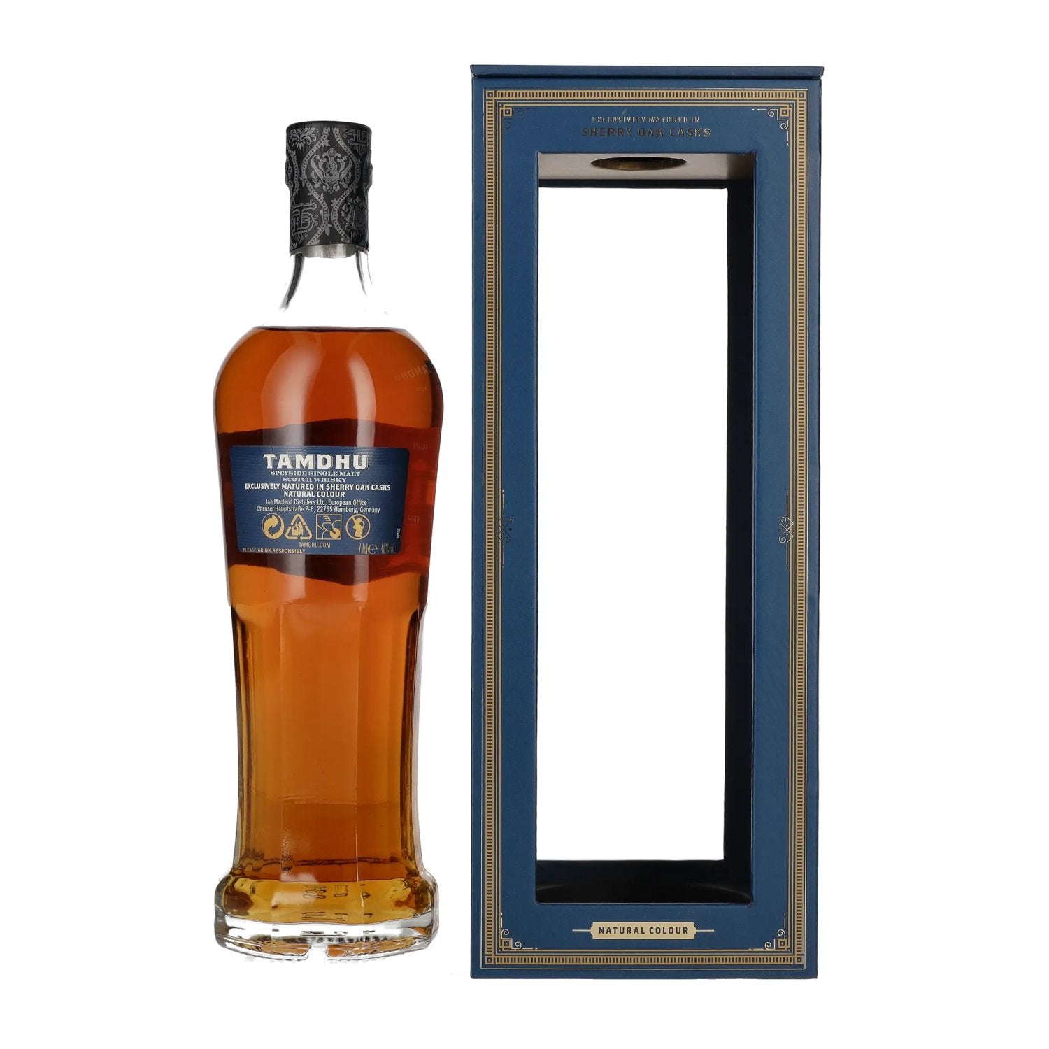 Tamdhu 15 Years Old Speyside Single Malt Scotch Whisky 46% Vol. 0,7l en boîte cadeau