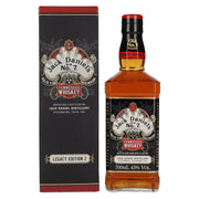 Jack Daniel's Sour Mash Tennessee Whiskey LEGACY EDITION No. 2 - BLACK DESIGN 43% Vol. 0.7l in gift box