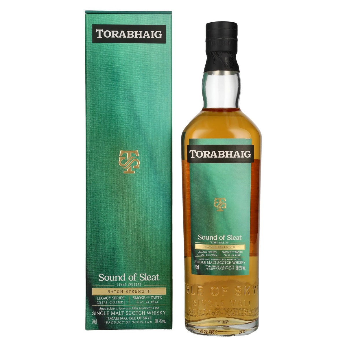 Torabhaig SOUND OF SLEAT The Legacy Series Batch Strength Single Malt 60,2% Vol. 0,7l in Geschenkbox