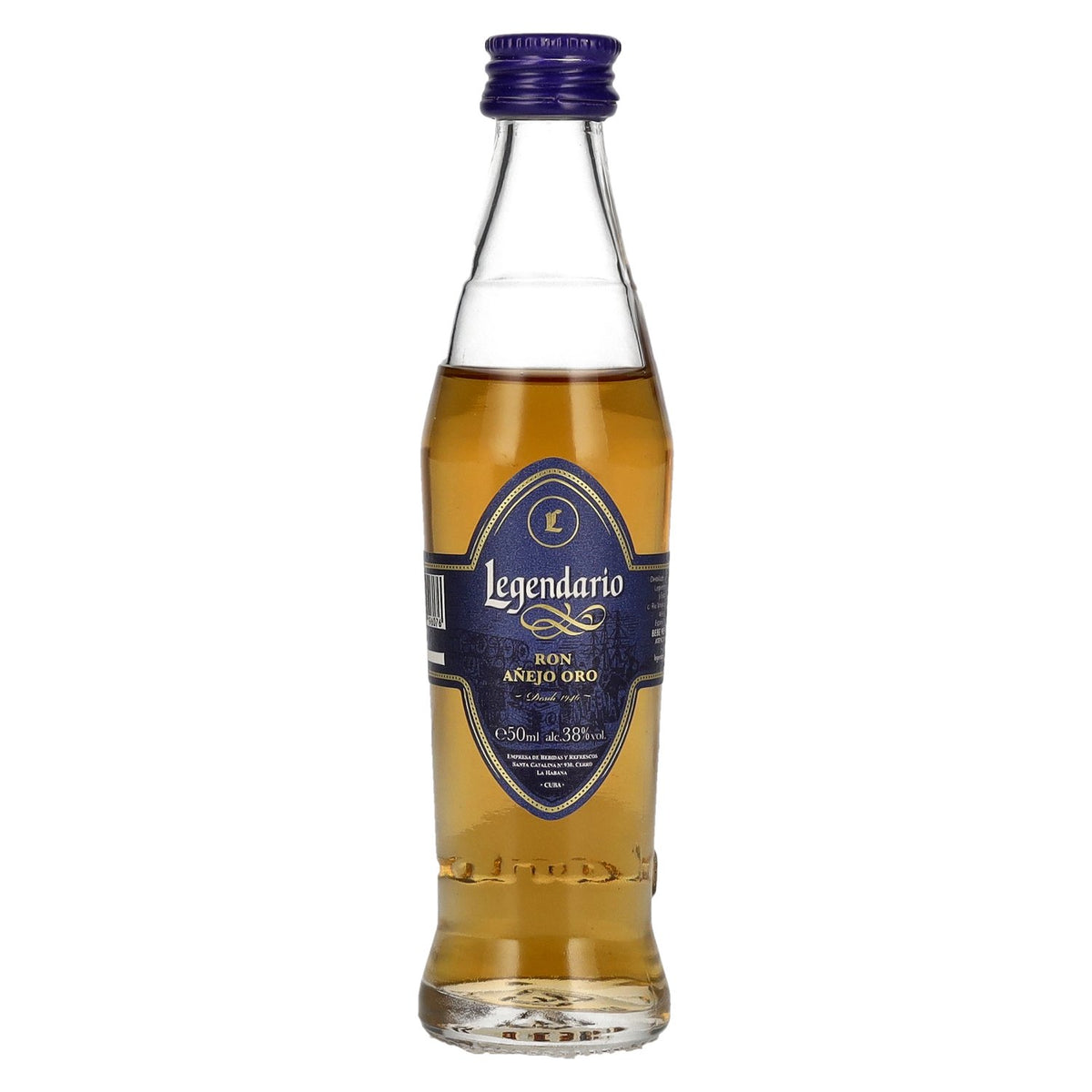 Legendario Ron Añejo Oro 38% vol. 0,05l