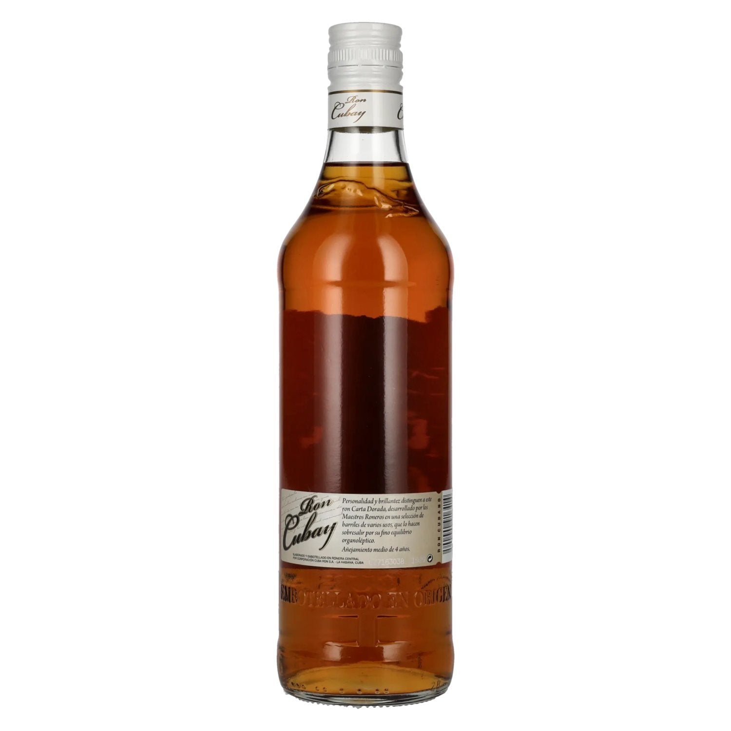 Ron Cubay Carta Dorada 38% Vol. 0,7l