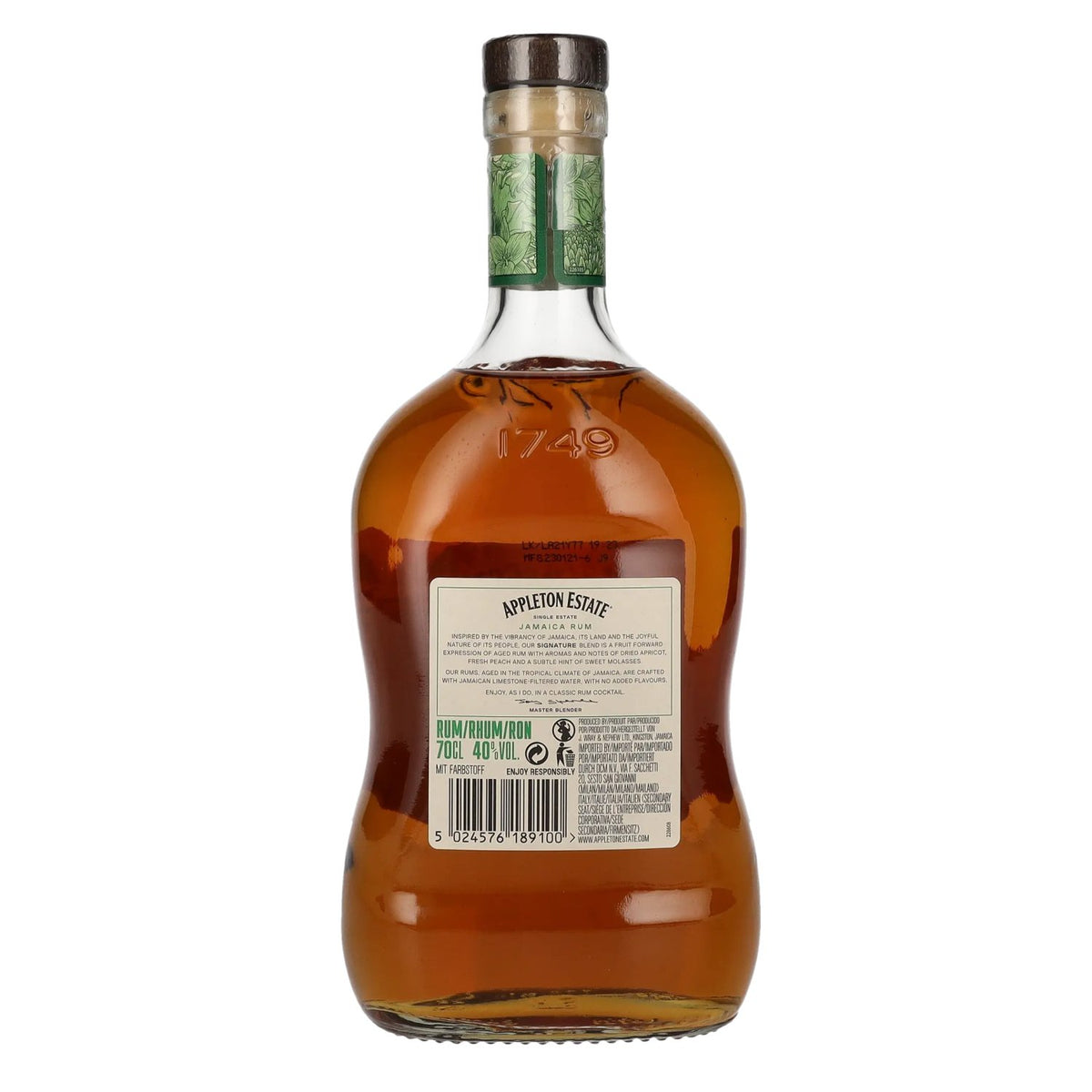 Appleton Estate Signature Blend Jamaica Rum 40% Vol. 0,7l